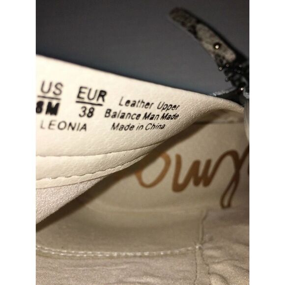 Sam Edelman Snakeskin Print Booties 8M - Picture 4 of 6